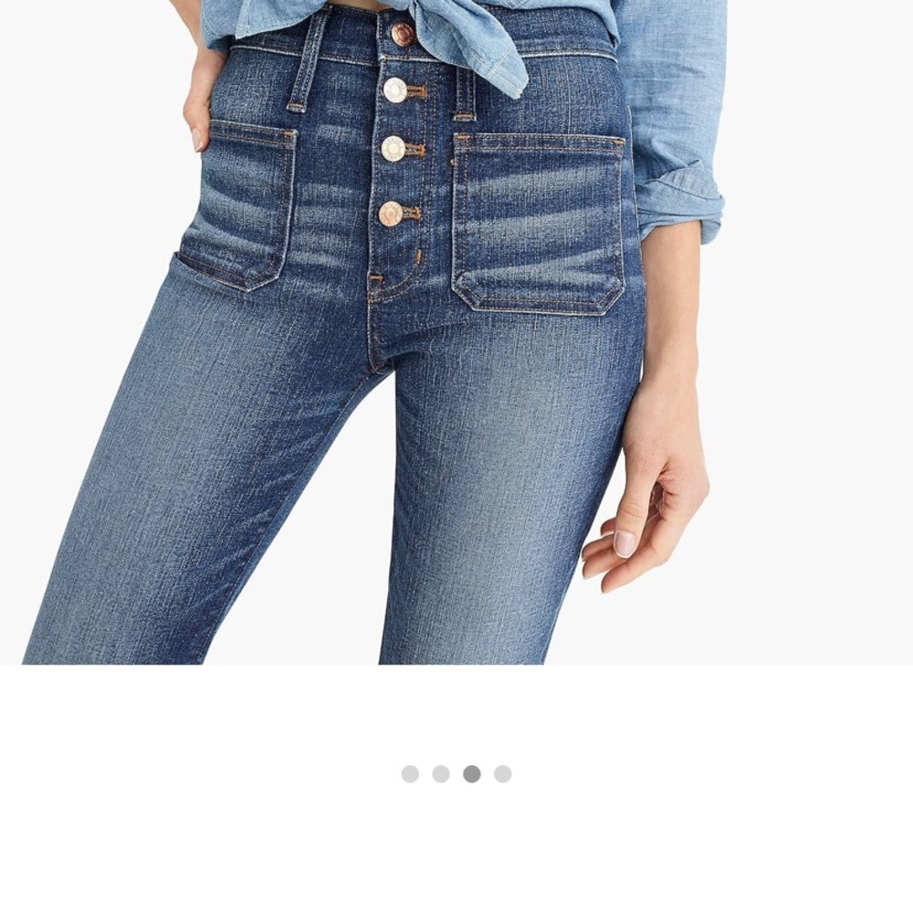 Point Sur J.Crew 10” Demi boot crop Jean